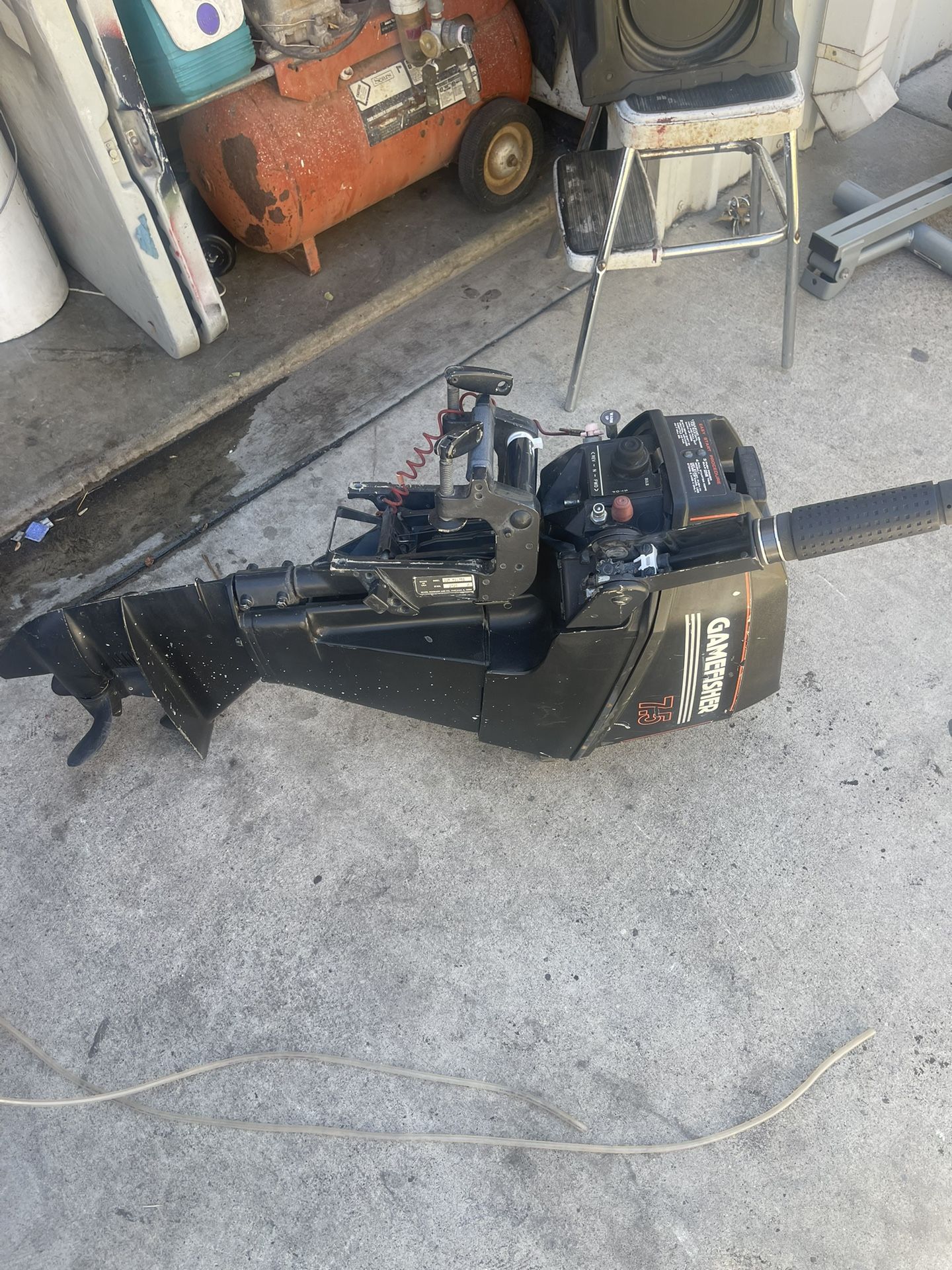 7 1/2 Horse Game Fisher Boat Motor