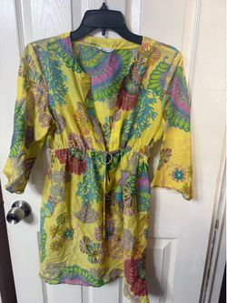 Trina Turk Pastel Floral Coverup small