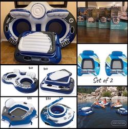 NEW IN BOX Intex River Tube Connect System River Tubes (Multiple Available)