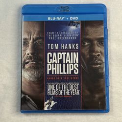 Captain Phillips Blu-ray + DVD Combo Pack - Tom Hanks - Movie 