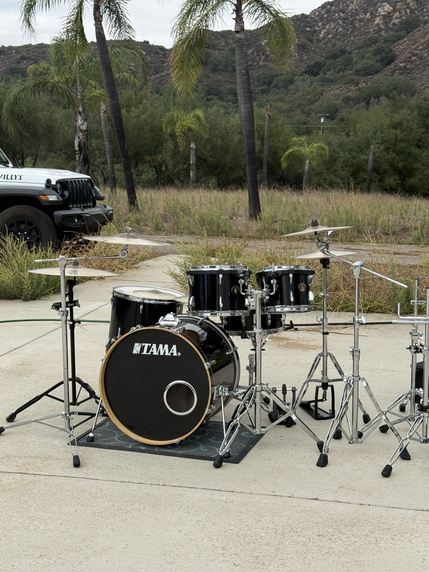 Tama rocksta kit drum set