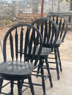 wood stools