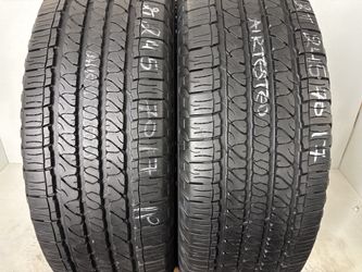 2 Tires 245 70 17 Goodyear Fortera Hl High Tread