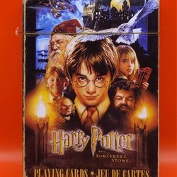 Harry Potter Sorcerer's Stone Playing Cards Aquarius [New]