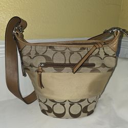 Coach Crossbody Shoulder Monogram Logo Bag