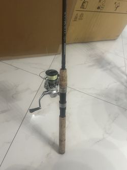 Shimano stradic 3000 on a Shimano Teramar