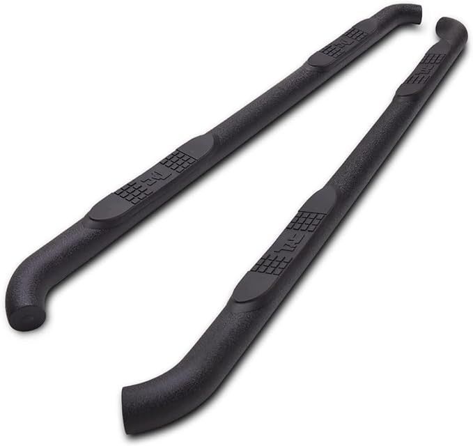 TAC Side Steps Running Boards Compatible with 2021-2024 Jeep Grand Cherokee L SUV 3” Texture Black Side Bars Nerf Bars Off Road Accessories