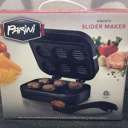 Brand new Electric slider maker, and fajita skillet set