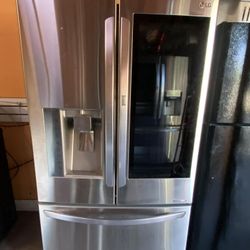 REFRIGERATOR WINDOW EASY ACCESS LG 3 DOORS  🆓️FREE DELIVERY 🆓️