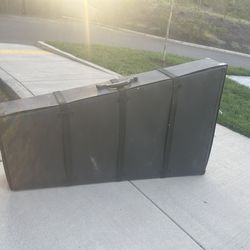 Black Durable marketing Ad Board or Art  Case with Handle and Straps for Secure Transport