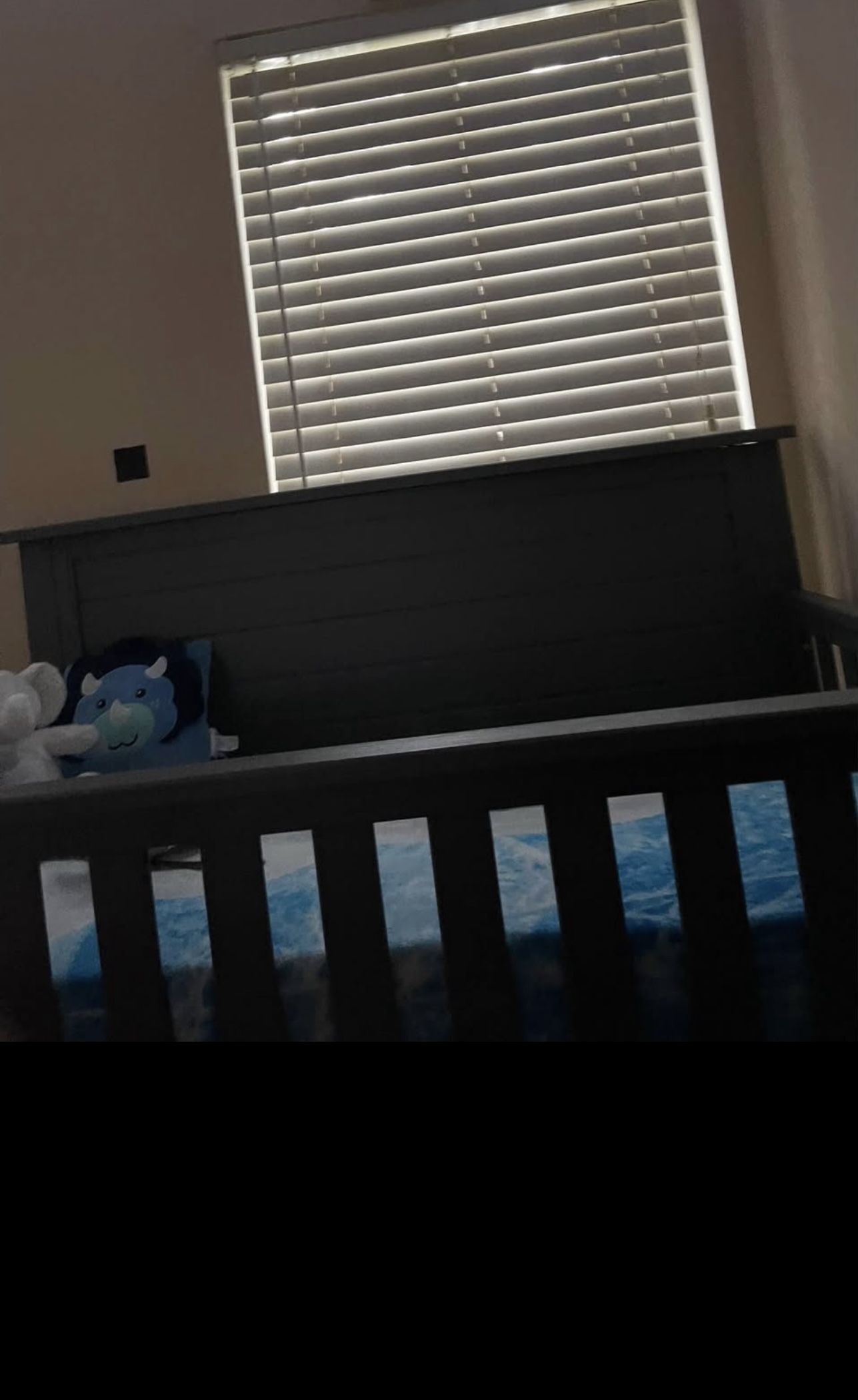 Baby crib comes with mattresses