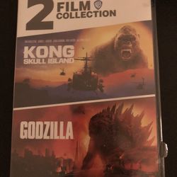 King Kong Godzilla DVD 