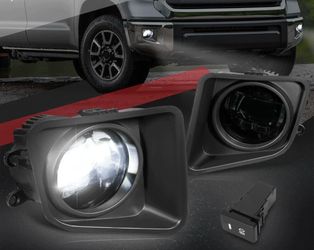 14-21 Toyota Tundra Smoke LED Fog Lights Kit