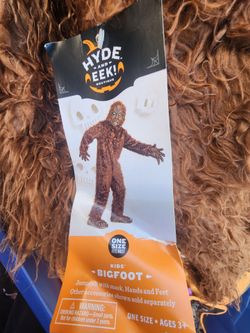 Kids' Bigfoot Halloween Costume 8-10