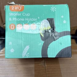 Stroller Cup And Phone Holder