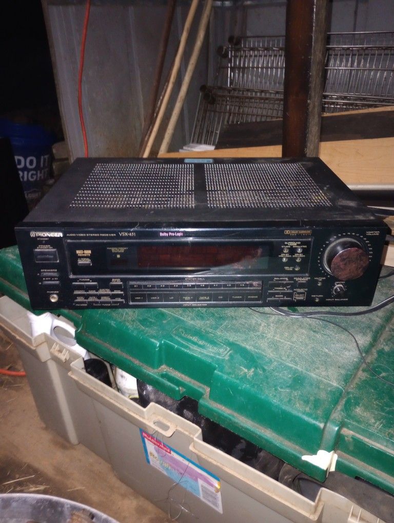 Pioneer Audio/Video Reciever