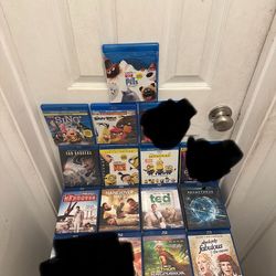 Blu-Ray DVD Movies $5 EACH