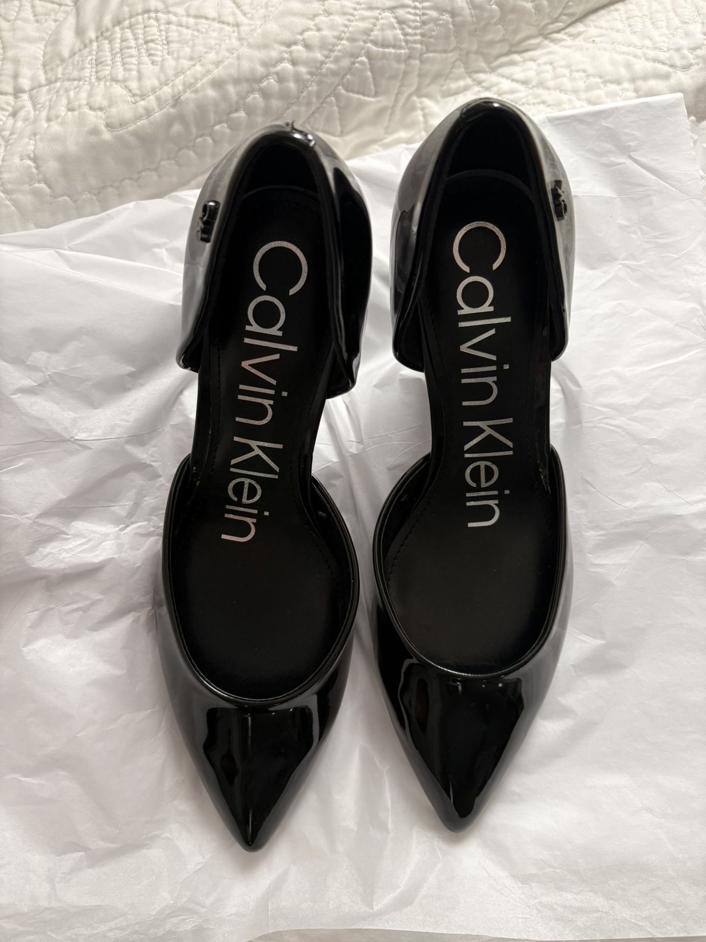 Calvin Klein Patent Leather Heels