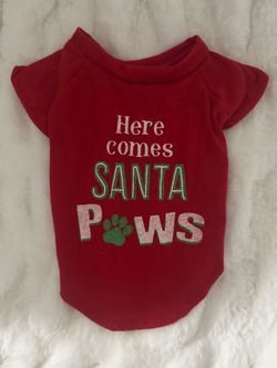 Small dog/cat Christmas outfit