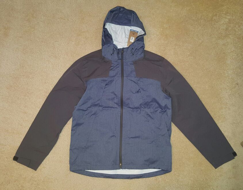 Men's Parna Waterproof Jacket, blue/black, Small