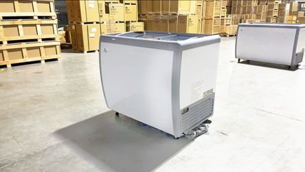 NSF 40 ins Ice Cream Glass Freezer Dipping Cabinet RI-260DC