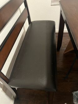 Tall table and chairs