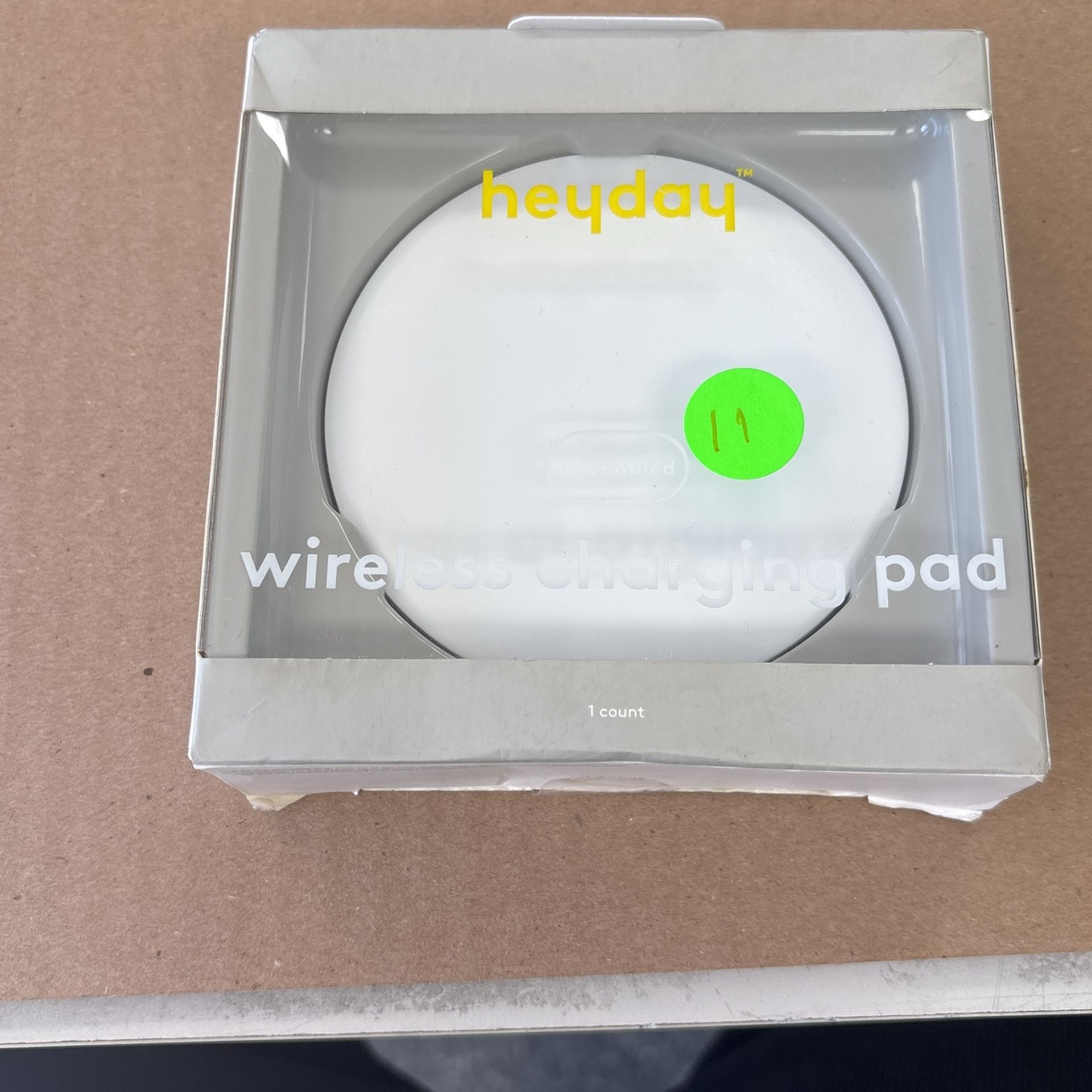 ๐ Heyday,Wireless,Charging Pad,Qi Enabled,New โผ๏ธ (WHITE)