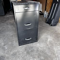 3 Drawer Metal Filing Cabinet 