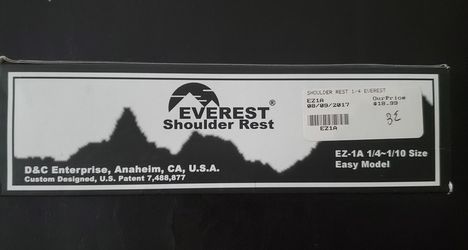 Everest Violin Shoulder Rest 1/10-1/4 Size