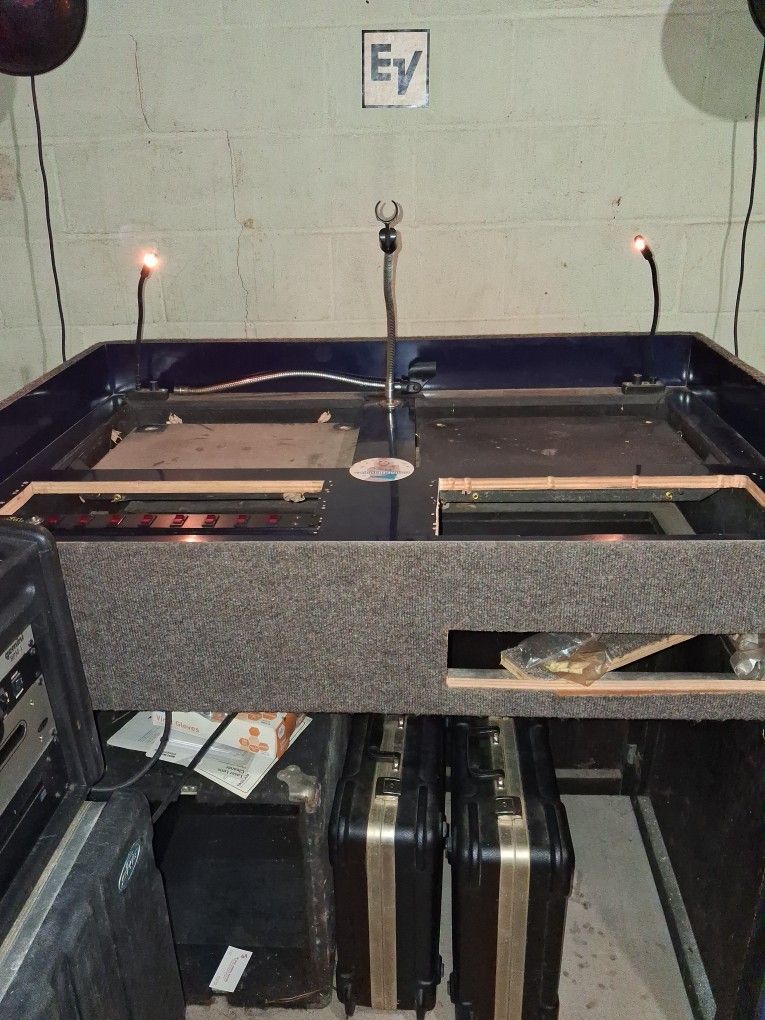 DJ Console For Sale Carpeted