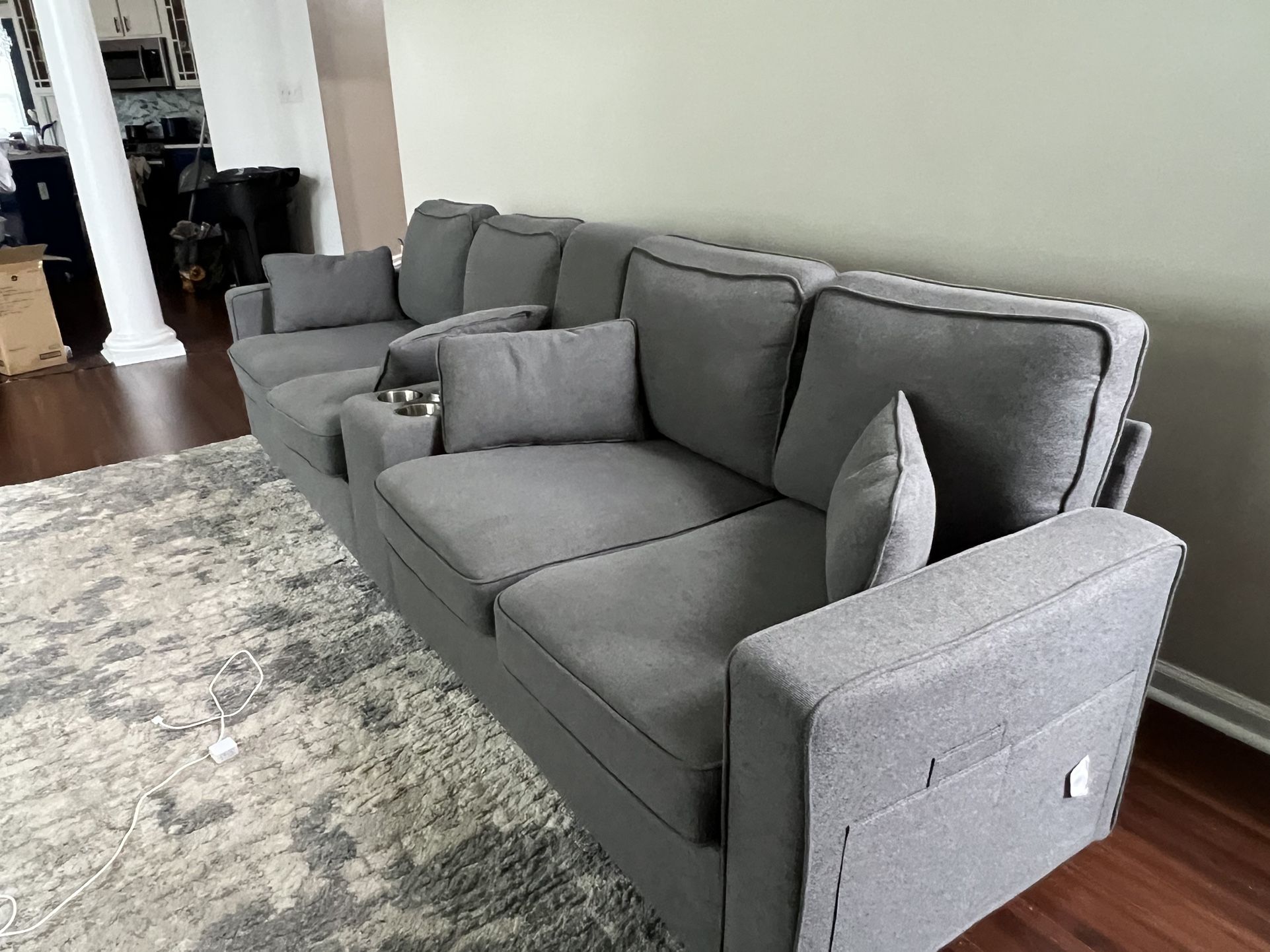 Two Long Sofas $600