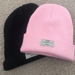 Two Brooklyn Hats Pink & Black