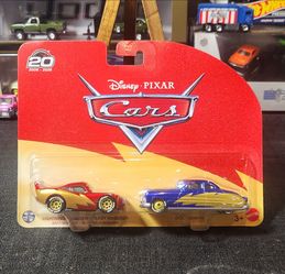 Disney Pixar 20th anniversary. 2pack Lightning McQueen/Doc Hudson