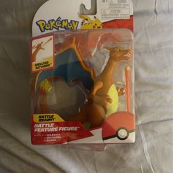 Pokémon Jazwares Battle Ready Battle Feature Figure Charizard Brand New Sealed