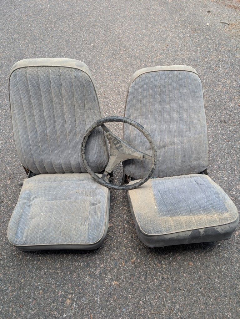 International Scout Original Seats
