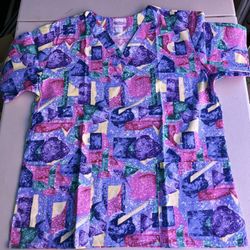 Women’s Scrub Top Size Large New