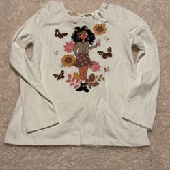 Girls Long Sleeve Blouse Size 10-12