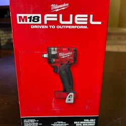 Milwaukee M18 Fuel 1/2” Compact Impact Wrench