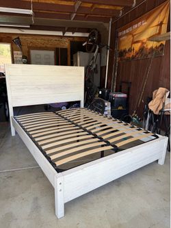 Queen size bed frame