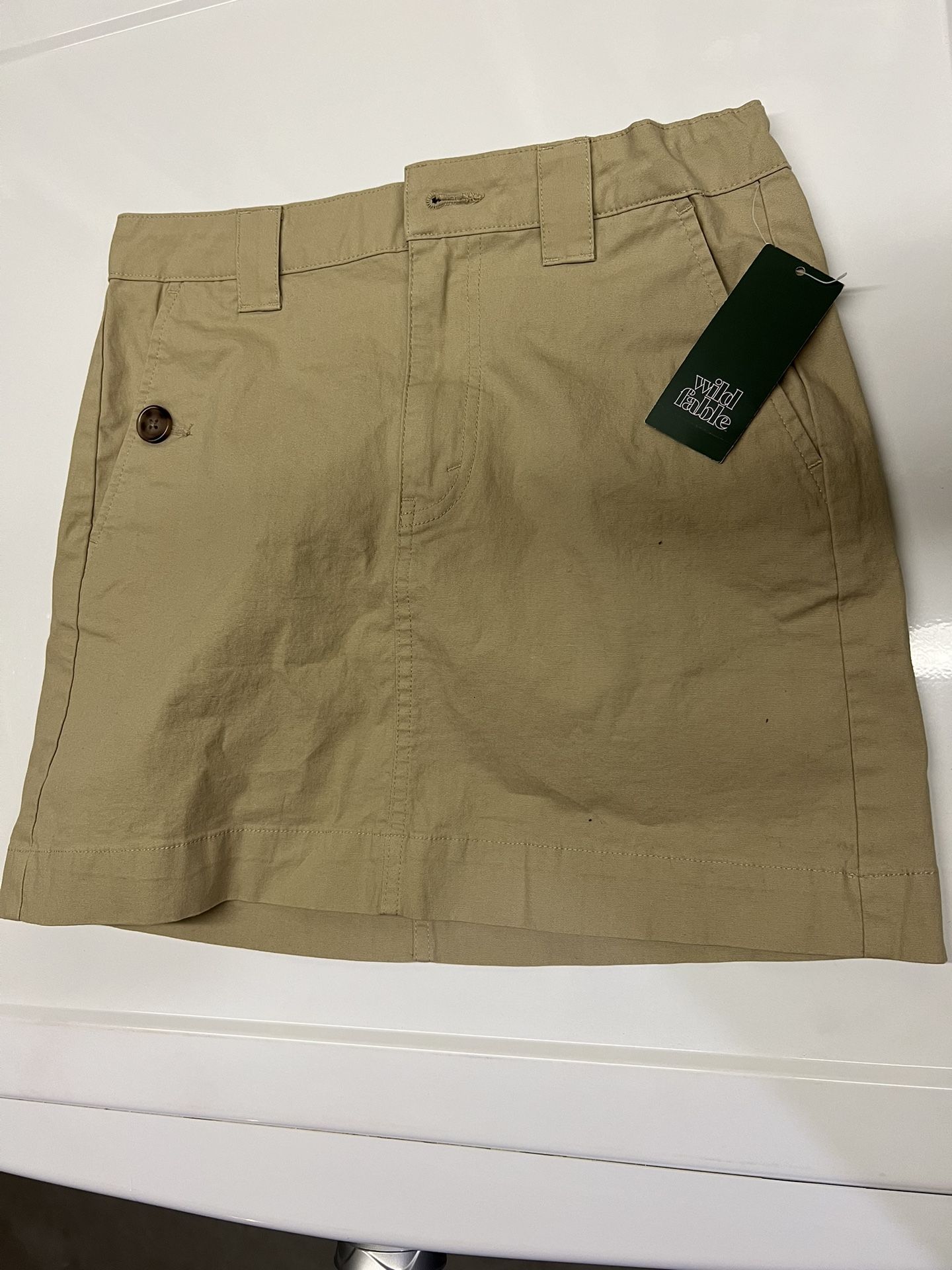 Beige Skirt Size 0
