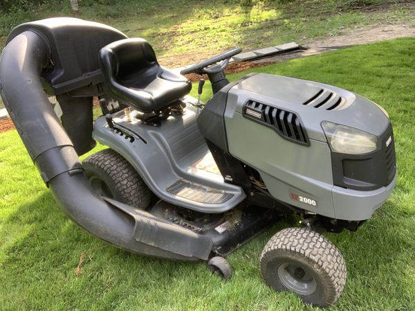 lt2000 craftsman bagger