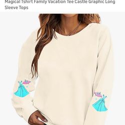 Disneyland, Cinderella Sweatshirt New! Size 2X