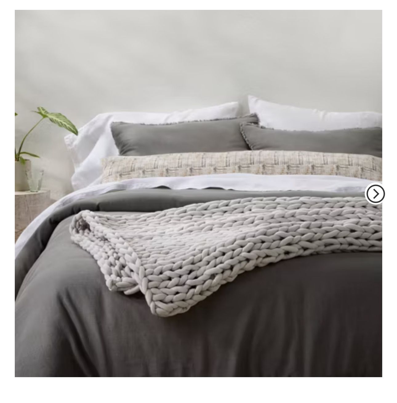 50"x70" 12lbs Solid Knit Weighted Blanket - Casalunaâ„¢