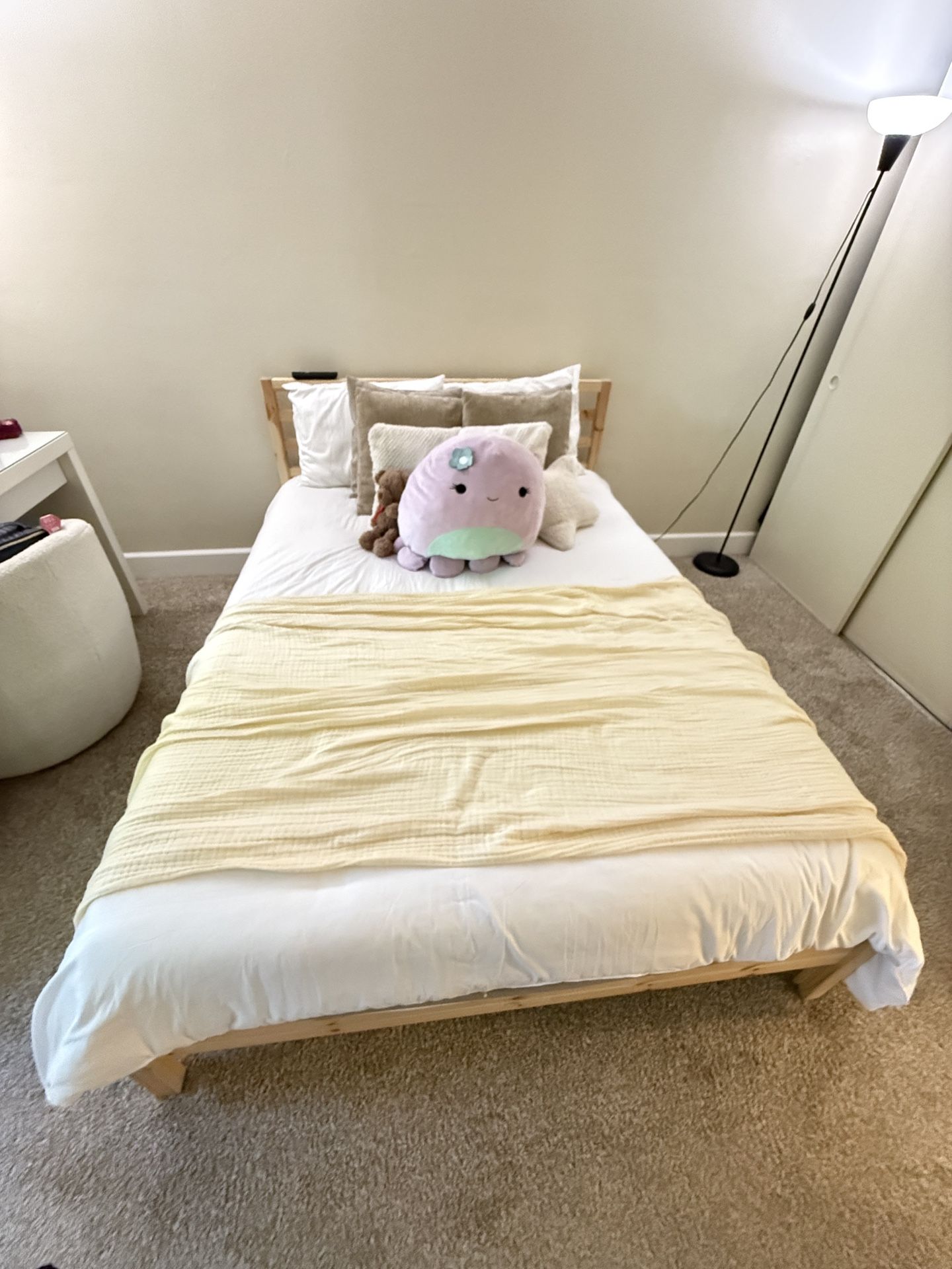 IKEA Wood Bed Frame