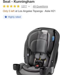 Graco Slimfit Lx 3 In 1 Car Seat New