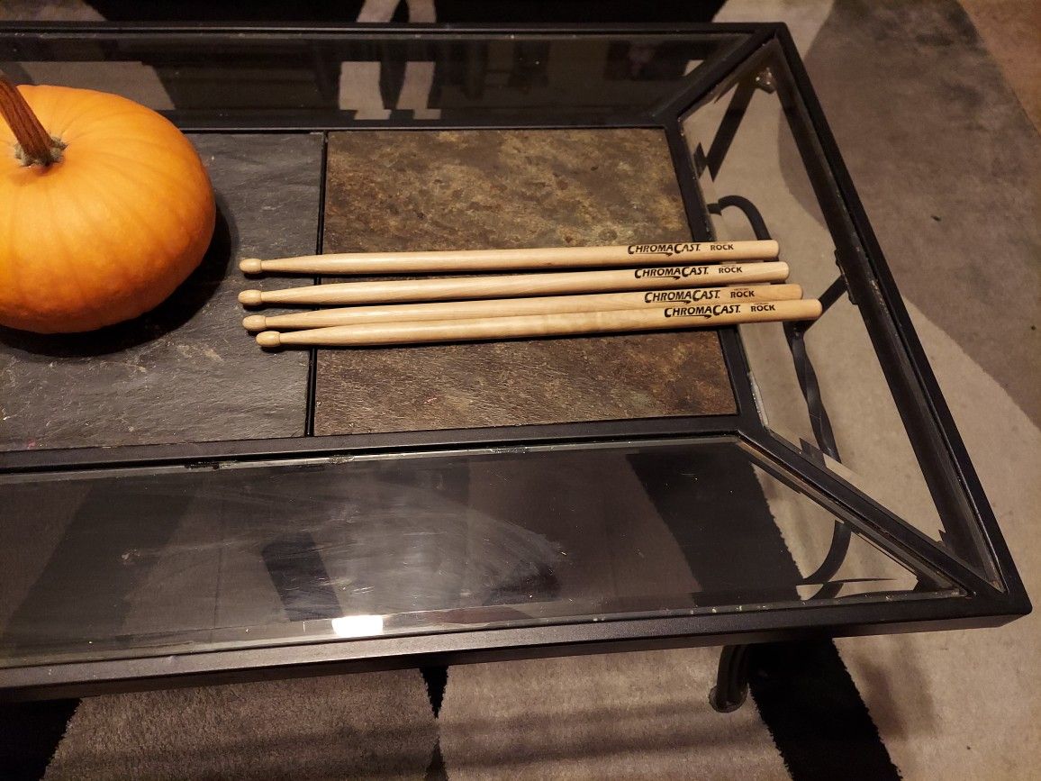 Chromacast Hickory Rock Drumsticks
