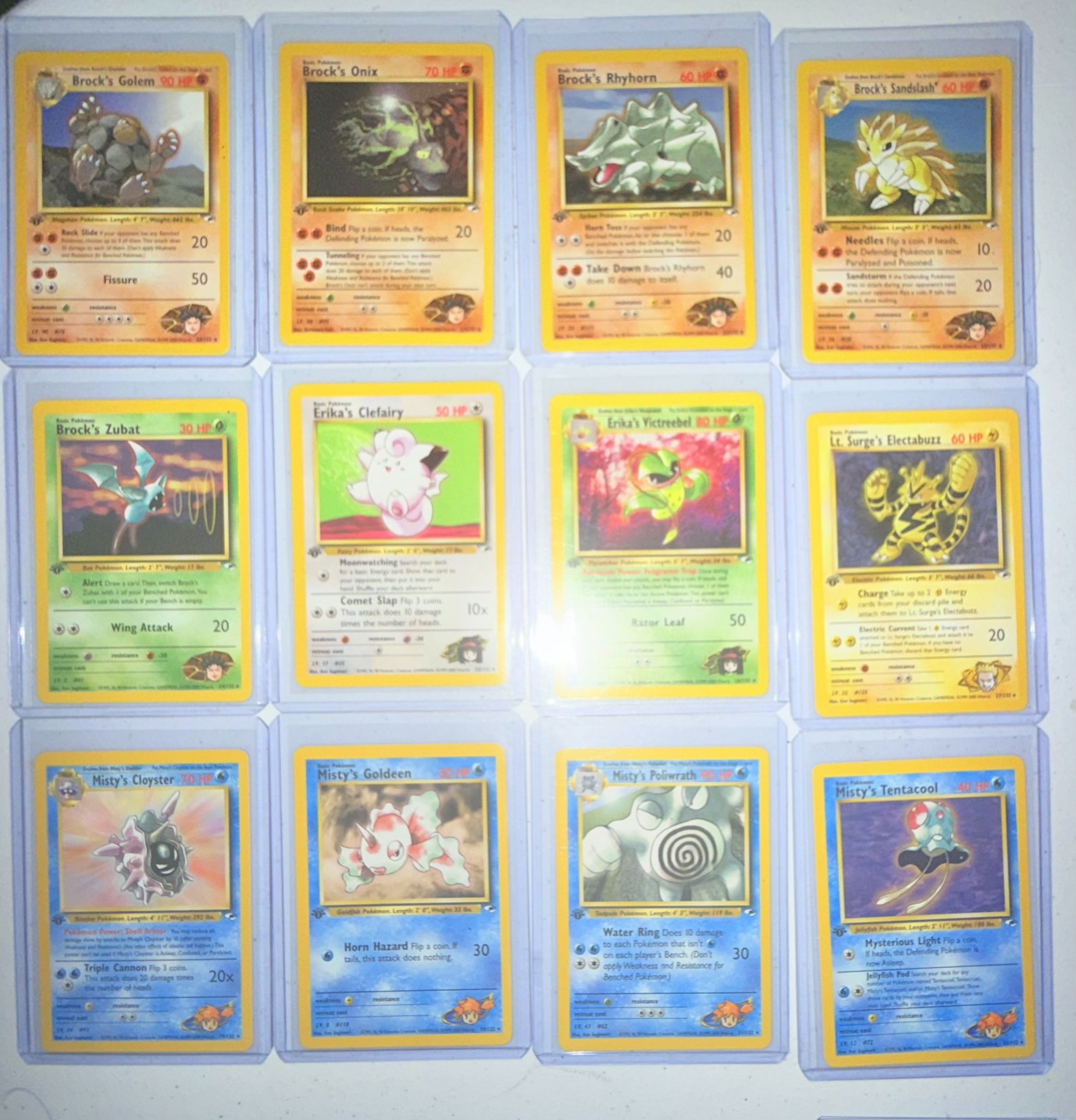 Vintage Pokémon Gym Heroes FIRST EDITION