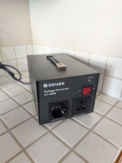 Voltage Converter 2000W 230V Europe