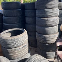 I Have a Bunch Of Used Tires Please Message Me With The Size You Need And I Will See If I Have It