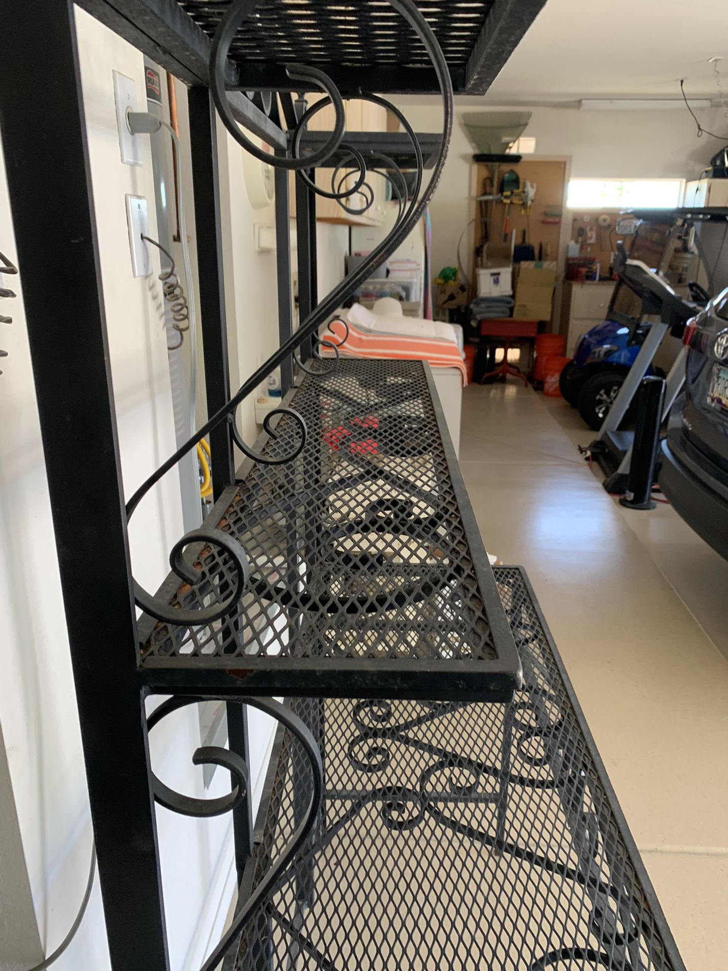 Cast Iron Bakers Rack